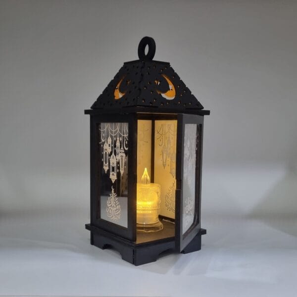 فانوس خشب plexiglass