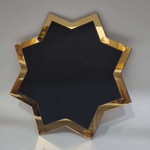 طبق ثماني plexiglass