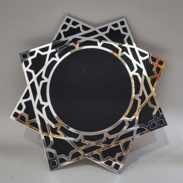 طبق ثماني plexiglass