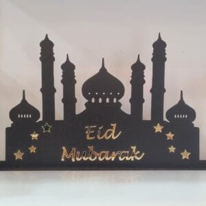 eid mubarak plexiglass