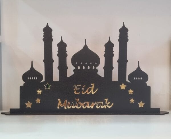 eid mubarak plexiglass
